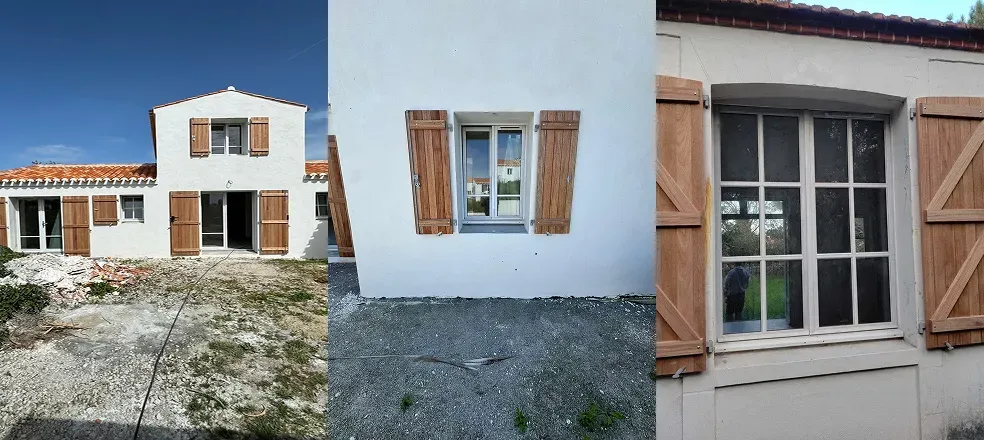 Volets battants à L'Épine
